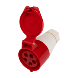 Розетка переносная PPC 215 3Р+РЕ+N 16А 380В IP44 Jazzway