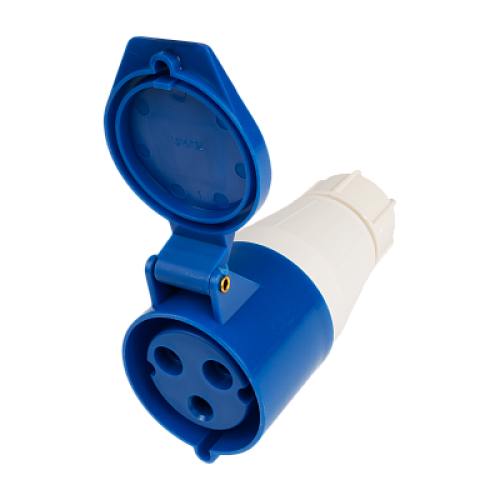 Розетка переносная PPC 223 2P+PE 32А 220В IP44 Jazzway