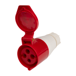 Розетка переносная PPC 224 3Р+РЕ 32А 380В IP44 Jazzway