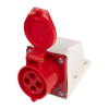 Розетка стационарная для наружной установки PPC 114 3Р+РЕ 16А 380В IP44 Jazzway
