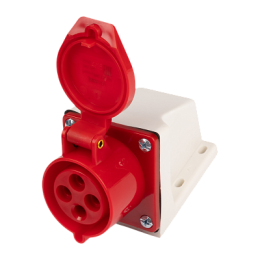 Розетка стационарная для наружной установки PPC 114 3Р+РЕ 16А 380В IP44 Jazzway