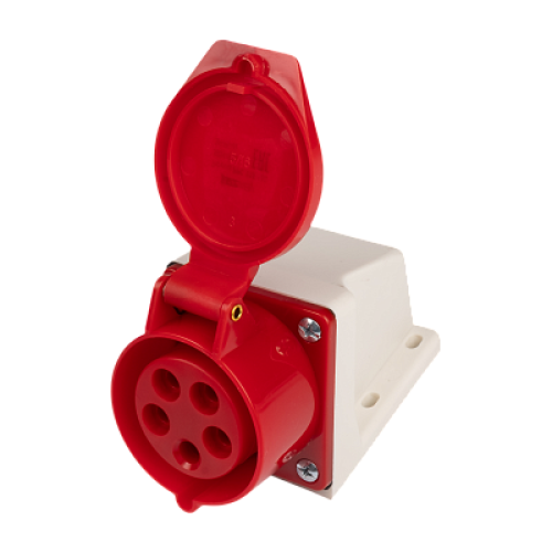 Розетка стационарная для наружной установки PPC 115 3Р+РЕ+N 16А 380В IP44 Jazzway