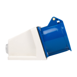 Розетка стационарная для наружной установки PPC 123 2Р+РЕ 32А 220В IP44  Jazzway