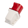 Розетка стационарная для наружной установки PPC 125 3Р+РЕ+N 32А 380В IP44 Jazzway