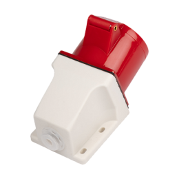 Розетка стационарная для наружной установки PPC 125 3Р+РЕ+N 32А 380В IP44 Jazzway