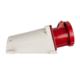Розетка стационарная для наружной установки PPC 134 3Р+РЕ 63А 380В IP67 Jazzway