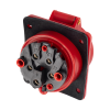 Розетка стационарная для скрытой установки PPC 415 3Р+РЕ+N 16А 380В IP44 Jazzway