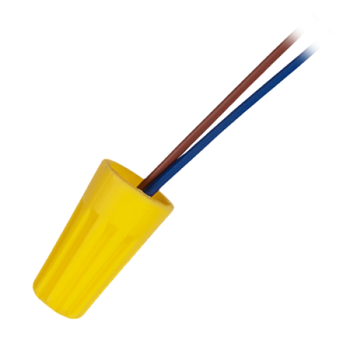 Скрутка СИЗ PSC-4-Y (СИЗ-4) желтая / 50шт./ Jazzway