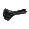 Стяжка кабельная (Хомут) 2,5x200-100BL PA6.6  черная (100 шт/уп) Jazzway