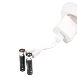 Аккумулятор литиевый с USB разъемом тип ААА 1000mWh-B4