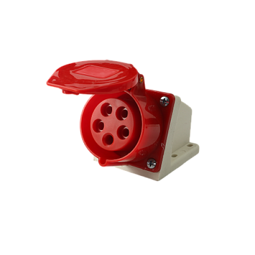 Розетка стационарная для наружной установки PPC 125 3Р+РЕ+N 32А 380В IP44 Jazzway