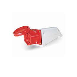 Розетка стационарная для наружной установки PPC 134 3Р+РЕ 63А 380В IP67 Jazzway