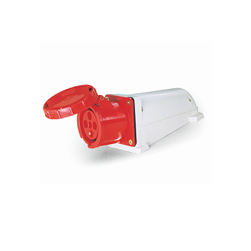 Розетка стационарная для наружной установки PPC 134 3Р+РЕ 63А 380В IP67 Jazzway