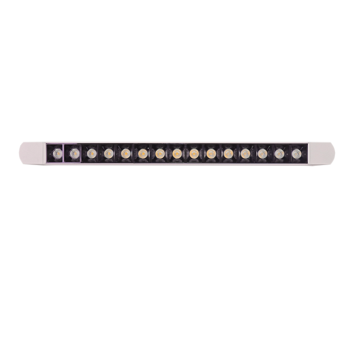 Светильник светодиодный трековый линейный на шинопровод ДПО-4230R 30W 4000K 2400Лм24° WH белый IP40 480mm Jazzway