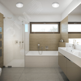 Светильник пылевлагозащищенный PBH-PC-RA 8W 600Lm 4000K белый AC 230V/50Hz