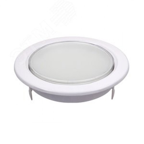 Светильник под лампу с цоколем GX70 белый 121х54 мм