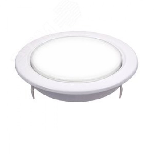 Светильник под лампу с цоколем GX70 белый 121х54 мм