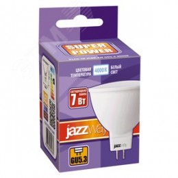 Лампа светодиодная LED 7Вт GU5.3 230V/50Hz белый SP