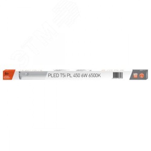 Светильник светодиодный ДПО-6w T5i 450мм 6500k пластиковый