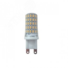 Лампа светодиодная LED 7Вт G9 400Лм 220V/50Hz теплый