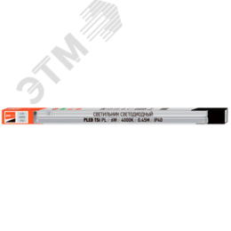 Светильник светодиодный ДПО-6Вт T5i 450мм 4000K пластиковый 85-265V