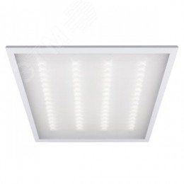 Светильник светодиодный ДВО-36w 595х595х19 6500K 3600Лм призма IP40