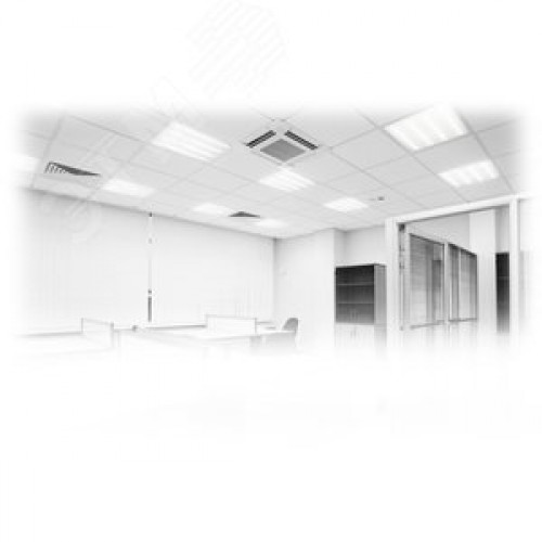 Светильник светодиодный ДВО-36w 595х595х19 6500K 3600Лм призма IP40