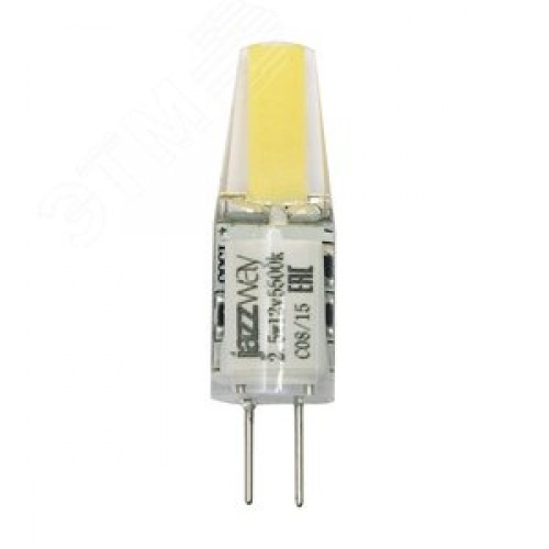 Лампа светодиодная LED 2.5вт G4 12B 200Lm теплый белый COB