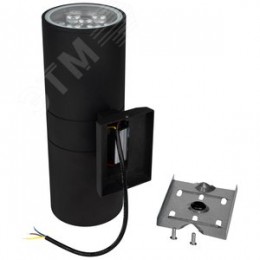 Светильник светодиодный ДБУ-2х9Вт архитектурный IP65 6500К 1620 Лм черный