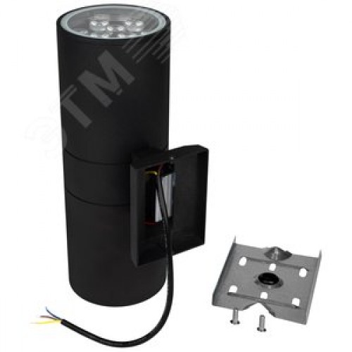 Светильник светодиодный ДБУ-2х9Вт архитектурный IP65 6500К 1620 Лм черный