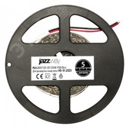 Лента светодиодная LEDx120/м 1м 10 Вт/м 12В теплый белый IP20 (5м)