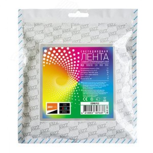 Лента светодиодная 7.2Вт/м 12В RGB IP65 30 LED/м 5м