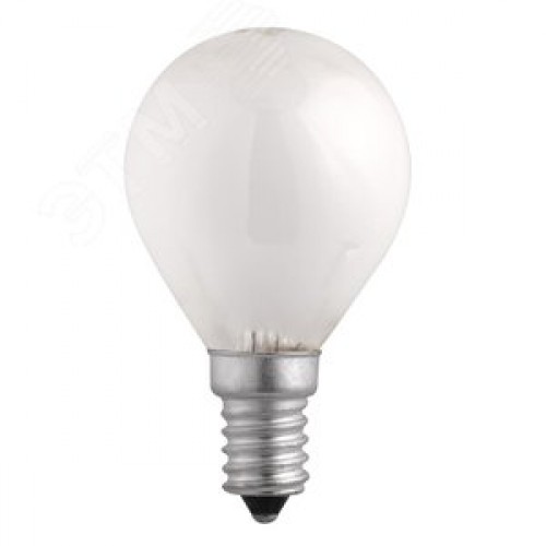 Лампа накаливания P45 240V 40 Вт E14 frosted