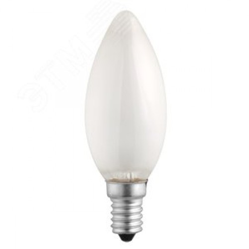 Лампа накаливания B35 240V 40 Вт E14 frosted