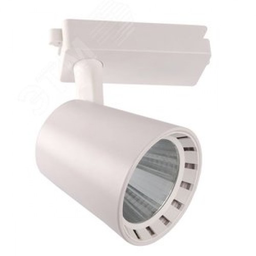 Светильник светодиодный трековый на шинопровод ДПО- 15w 4000K 24 град. WH (белый) IP40