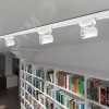 Светильник светодиодный трековый на шинопровод ДПО-30w 4000K 24 град WH (белый) IP40