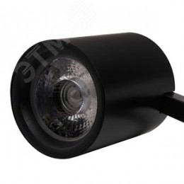 Светильник светодиодный трековый на шинопровод ДПО-30w 4000K 24 град BL (чёрный) IP40