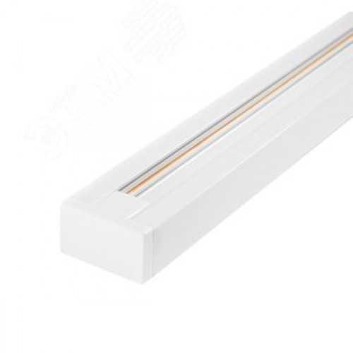 Шинопровод белый 2м PTR 2M-WH с токоподводом и заглушкой