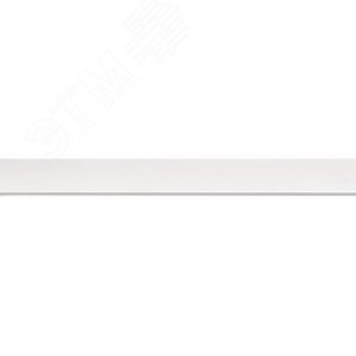 Шинопровод белый 2м PTR 2M-WH с токоподводом и заглушкой