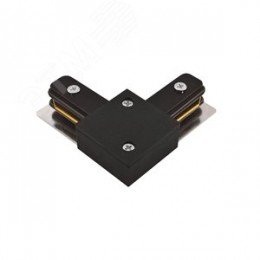 Коннектор чёрный L-обр. PTR CL-BL