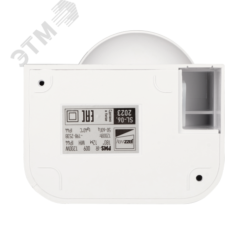 Датчик движения PMS-IR 009 1200 Вт 180 градусов 12м IP44 WH