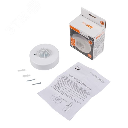 Датчик движения PMS-IR 024 1200 Вт 360 градусов 2-6м IP20 WH