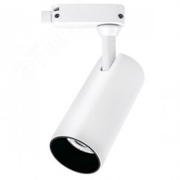 Светильник светодиодный трековый на шинопровод ДПО-15Вт 4000K 1350 Лм 24 град ВтH (белый) IP40