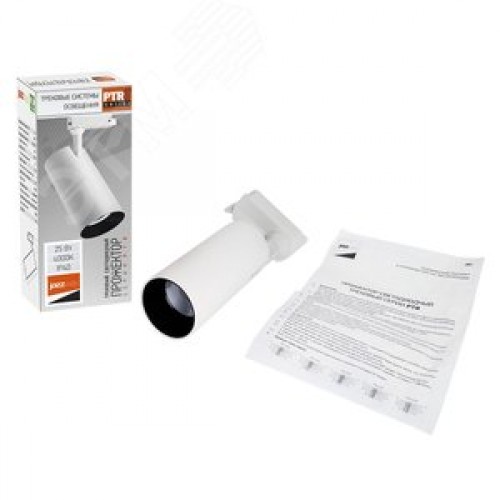 Светильник светодиодный трековый на шинопровод ДПО-25 Вт 4000 K 2200 Лм 24 град. (белый) IP40