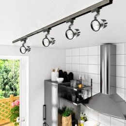 Светильник светодиодный трековый на шинопровод ДПО- 30Вт 4000K 3000 Лм 24 град BL (чёрный) IP40