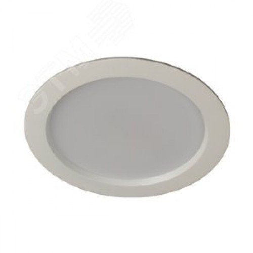 Светильник светодиодный встраиваемый ДВО-12w 6500K 1020Лм IP40, белый