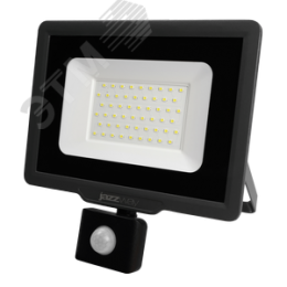 Прожектор светодиодный ДО-50 Вт 6500К 5000 Лм IP65 с датчиком движения