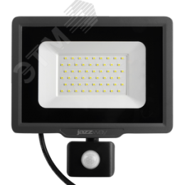 Прожектор светодиодный ДО-50 Вт 6500К 5000 Лм IP65 с датчиком движения
