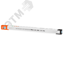 Светильник светодиодный ДПО-36 6500К 2880Лм IP20 опаловый рассеиватель (аналог 2х36)