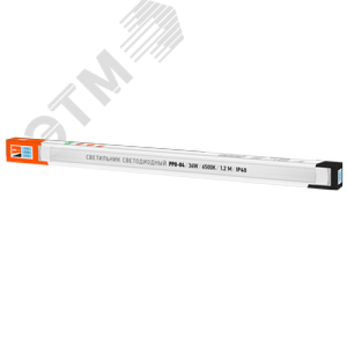 Светильник светодиодный ДПО-36 6500К 2880Лм IP20 опаловый рассеиватель (аналог 2х36)